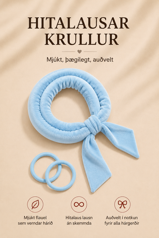 Krullugæji Ljósblár